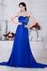 2014 Embroidery Bodice Side Zip La Femme Evening Dress