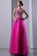 Cheap Sweetheart Beaded Fuchsia Celebrity Evening Dress