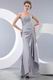 Silver Mermaid Taffeta Celebrity Evening Dress For Cheap