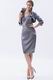 Sweetheart Silver Jr Evening Dress With Long Sleeves Jacket