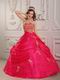 Fuchsia Strapless Quinceanera Ball Gown Under 200 In Texas