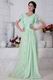 Best Seller V-Neck Lace Skirt Light Green Evening Dress