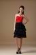 Black Layers Skirt Multi Color Homecoming Dress By Designer