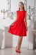 Modest Scoop Scarlet Homecoming Dress Under $100