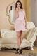 2014 Modern Sweetheart Pink Homecoming Mini Dress