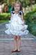 Beautiful Flower Straps Ball Gown Cute Ruffle Skirt Flower Girl Dress