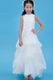 Affordable Scoop Appliques A-line Organza Flower Girl Dress