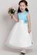 Lovely Scoop Infant Flower Girl Dress With Flower Emberllish