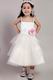 Spaghetti Straps Tea-length Little Girl Dress For Wedding Party