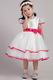 Cute Organza Bowknot Emberllish Little Girl Dress