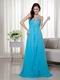 Sweetheart Aqua Blue Chiffon Boutiques with Prom Dresses