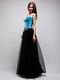 Prom Evening Party Dress Design With Black and Blue