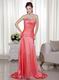 Custom Fit Beaded Watermelon Prom Dress For 2014