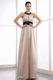 Halter Champagne Bridal Mother Dress With Black Sash