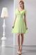 Custom Made Fresh Green Bride Mother Dress With Sequin