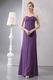 Cirss Cross Mediun Orchid Mother Of The Bride Dress