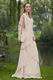 Square Papaya Whip Chiffon Mother Of the Bride Dress