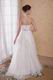 Cheap Maternity White Halter Wedding Dress With Rhinestones