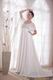 Maternity Wedding Dress With Butterfly Wings Design