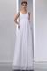 Spaghetti Straps Scoop Neck White Maternity Bridal Dress