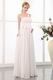 Decent One Shoulder Cream Maternity Wedding Dress For Bride