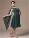 Wholesale Price Bridesmaids Dress One Shoulder Strap With Ribbon