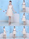 Short Skirt Elastic Mesh Tapes/Horsehair Elegant Champagne Series For Bridesmaid Dama