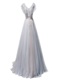 Baby Blue and Baby Pin Flouncing Neckline Wrinkle Tulle Skirt For 2019