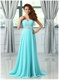 Aqua Blue Chiffon Long Dress For Special Occasion Wear