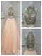 Blush Popular Color Two Pieces Adult Ceremony At Cheap Price