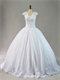 White Quinceanera Puffy Wedding Gowns With Lace Hemlines Designer