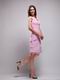 V-neck Knee-length Layers Pink Skirt Homecoming Dress