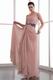 Not Expensive One Shoulder Light Coral Chiffon Prom Dress