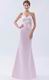 Pretty Sweetheart Sheath Silhouette Misty Rose Prom Dress Petite