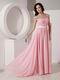 Cap Sleeves Criss Cross Pink Prom Party Dress Shop