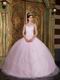 Sweetheart Appliqued Baby Pink 16th Quinceanera Dress