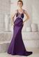 Purple Beading Straps Mermaid Boutiques With Prom Dresses