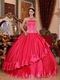 Alizarin Crimson 16th Birthday Girls Dress Under 200 Dollars