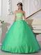 Apple Green Sweetheart Dress 2019 Tulle Spring Quinceanera Party