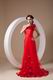 Featured 2014 Top 10 One Shoulder Scarlet Prom Dress Online