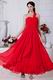 Terse One Shoulder Long A-line Skirt Evening Dress On Sale