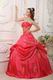 Handmade Strapless Fuchsia Quinceanera Dress Discount