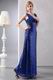 Flashy Sequin Paillette Royal Blue Evening Dress For Sale