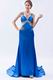 Sexy Straps Ultramarine Evening Dress For Women