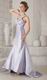 Silver Straps Beaded Sheath Skirt Prom Dresses For Cheap