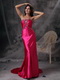 Sweetheart Crystals Fuchsia Prom Dresses Online Inexpensive
