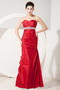 Scarlet Floor-length A-line Prom Dress For Beautiful Lady Inexpensive