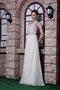 White Empire One Shoulder Chiffon Prom Gowns Dresses 2014 Inexpensive