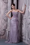 Sweetheart Special Fabric and Chiffon Prom Dress With Lace Inexpensive