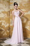 2014 Stylish Empire Sweetheart Chiffon Prom Dress Light Pink Inexpensive